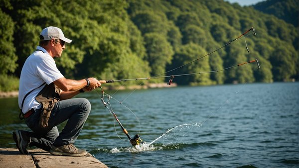 Découvrir la pêche au lance pierre : techniques et astuces